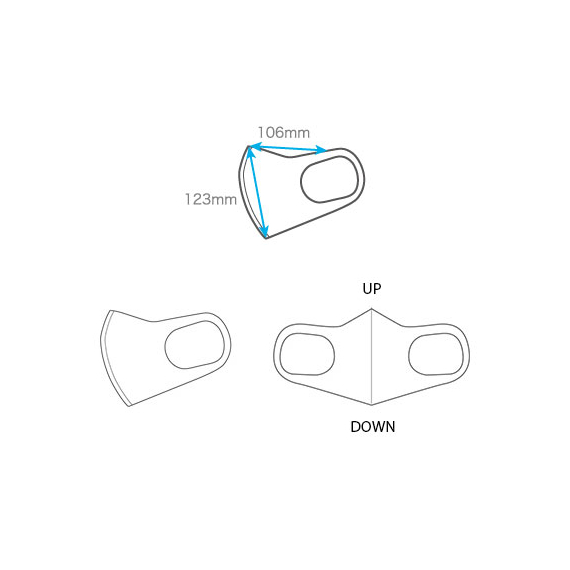 PITTA Mask Small Chic маски многоразовые