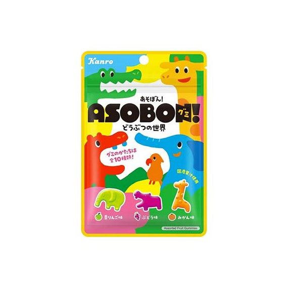Kanro Asobon! Gummy Candy мармелад в форме животных