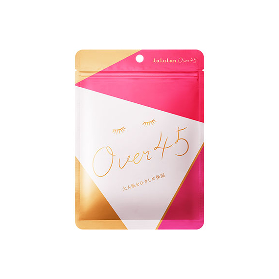 LuLuLun Over 45 Camellia Pink увлажняющие маски для возрастной кожи