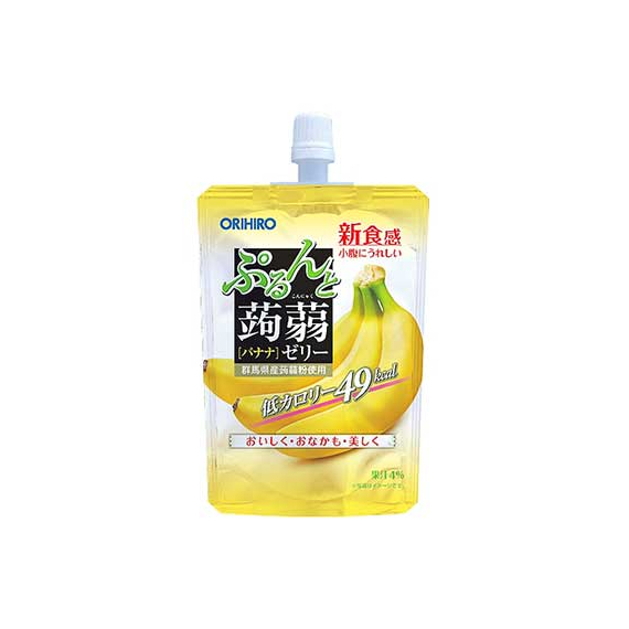 Orihiro Purunto Konnyaku Jelly фруктовое желе из конняку 130 г