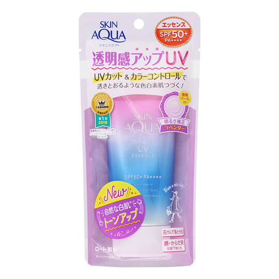 Skin Aqua Tone Up UV Essence санскрин с функцией цветокоррекции кожи