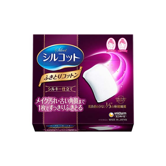 Silcot Fukitori Cotton паффы для снятия макияжа