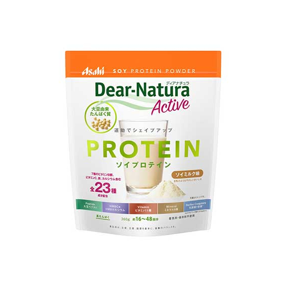 Asahi Dear-Natura Active соевый протеин с нутриентами