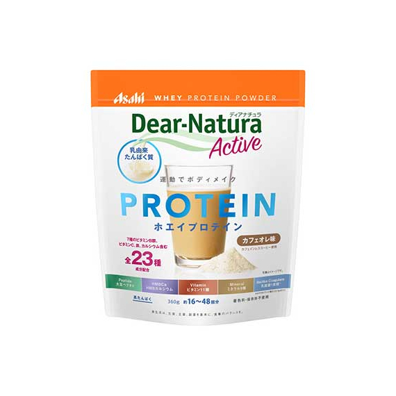 Asahi Dear-Natura Active сывороточный протеин с нутриентами