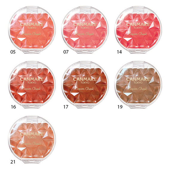 Canmake Cream Cheek кремовые румяна