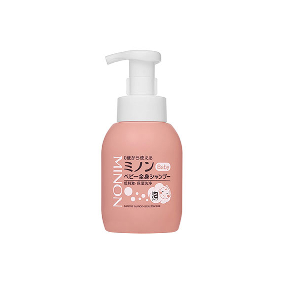 Minon Baby Whole Body Shampoo шампунь-мусс для нежной детской кожи