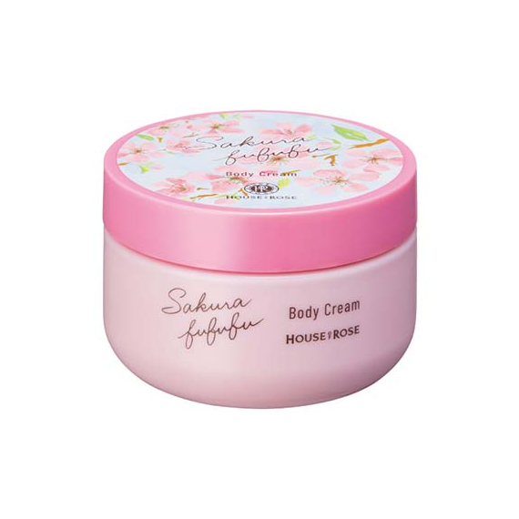 Sakura Fufufu увлажняющий крем для тела с ароматом сакуры