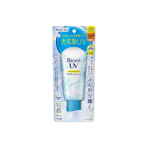 Kao Biore UV Aqua Rich Light Up Essence светоотражающий матирующий санскрин