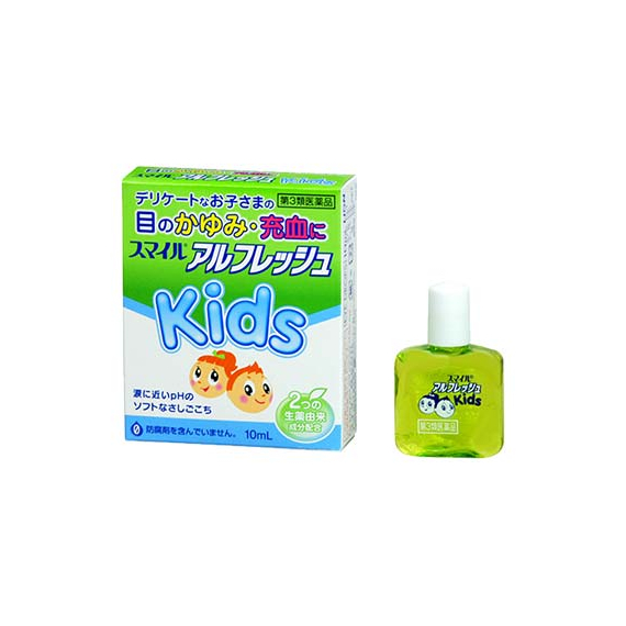 Lion Smile Al Fresh Kids детские глазные капли от зуда и покраснения