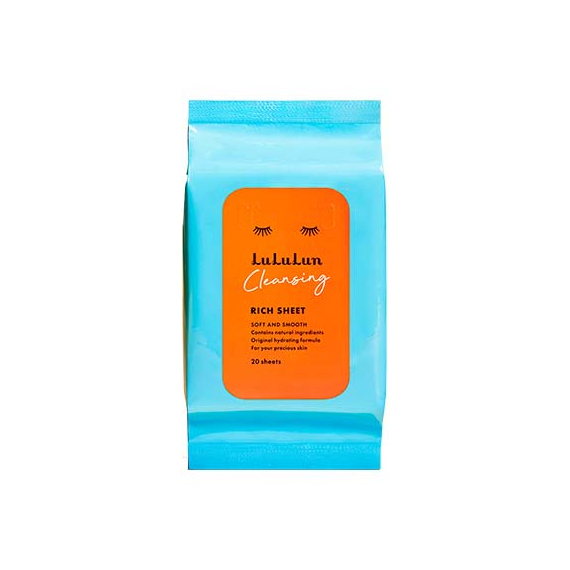 LuLuLun Cleansing Rich Sheet салфетки для снятия макияжа