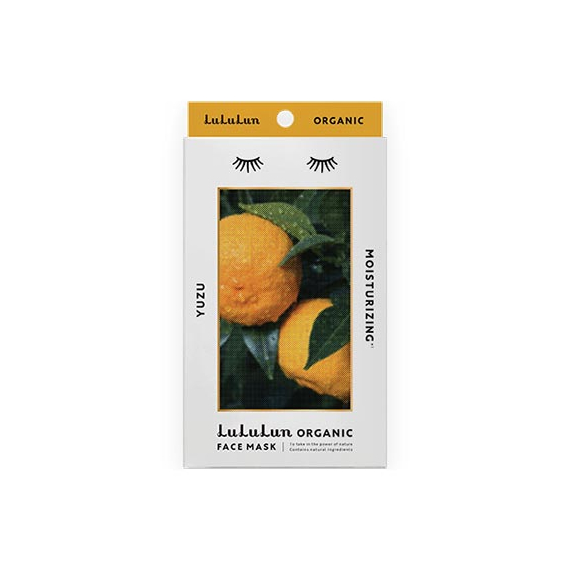 LuLuLun Organic Yuzu органические увлажняющие маски