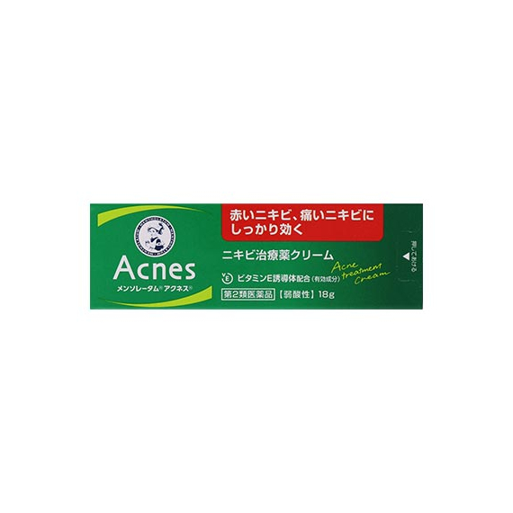 Mentholatum Acnes лечебный крем от прыщей