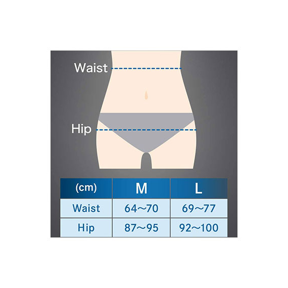 MediQtto Waist Slim Look компрессионные шорты с коррекцией талии и бедер