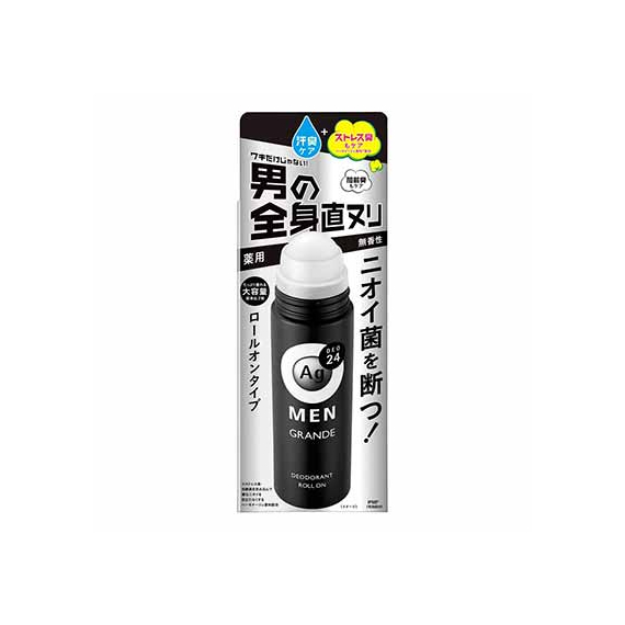 Shiseido Ag Deo 24 Men мужской роликовый дезодорант с ионами серебра