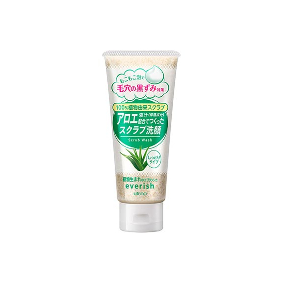 Utena Everish Aloe Scrub Wash пенка скраб с экстрактом алоэ