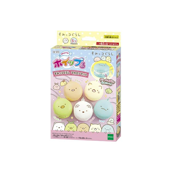 Epoch Whip W-123 набор Sumikko gurashi брелоков-макарон