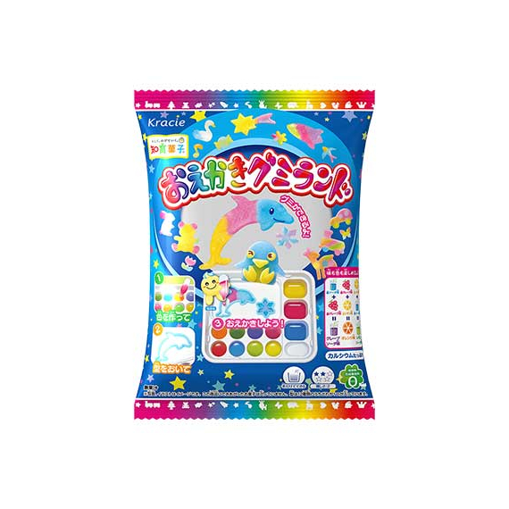 Oekaki Gummy Land "Сделай сам" съедобный набор Радужные Мармеладки