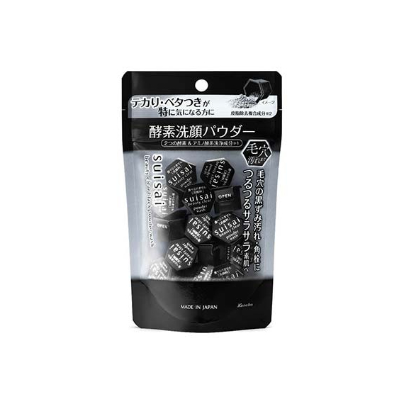 Kanebo Suisai Beauty Clear Black пудра для умывания с древесным углем