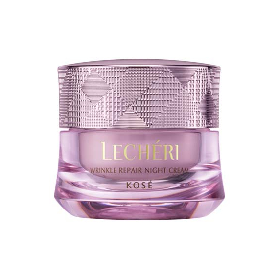 Kose Lecheri Wrinkle Repair ночной крем от морщин