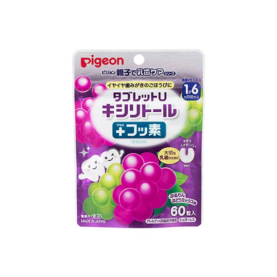 Pigeon Tablet U детские жевательные таблетки от кариеса