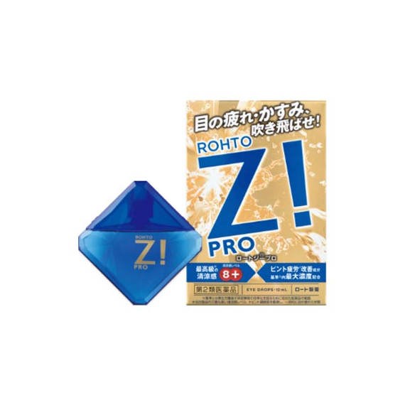 Rohto Z! Pro освежающие глазные капли