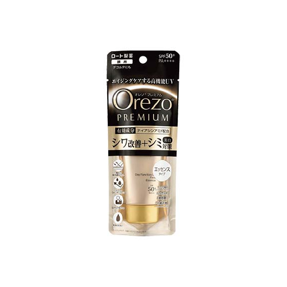 Rohto Orezo Premium Day Function UV антивозрастная солнцезащитная эссенция