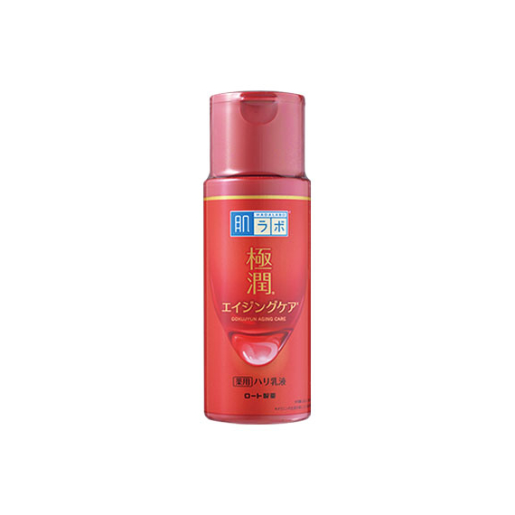 Hada Labo Gokujyun Aging Care антивозрастная увлажняющая эмульсия