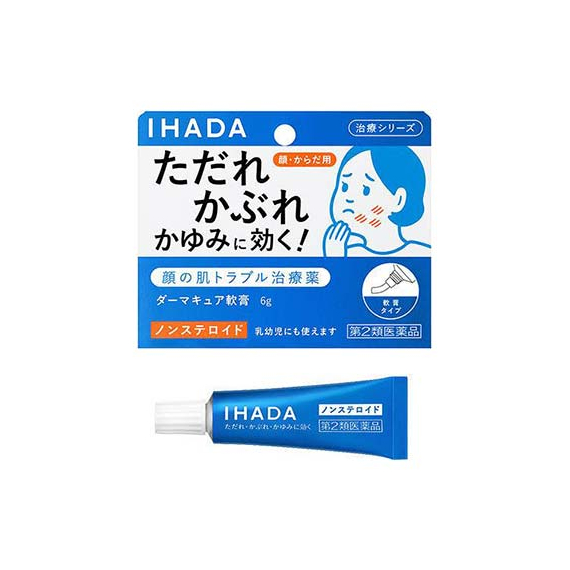 Shiseido Ihada Dermacure мазь от дерматита и экземы на лице