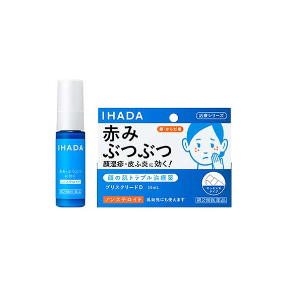 Shiseido Ihada Prescreed D эссенция от дерматита и экземы на лице